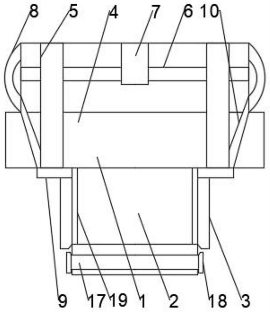 Metal pressing rivet nut