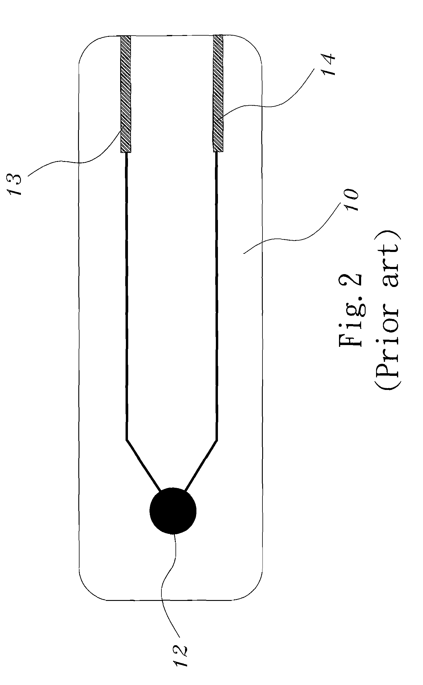 Identification notation-containing test strip and test instrument thereof