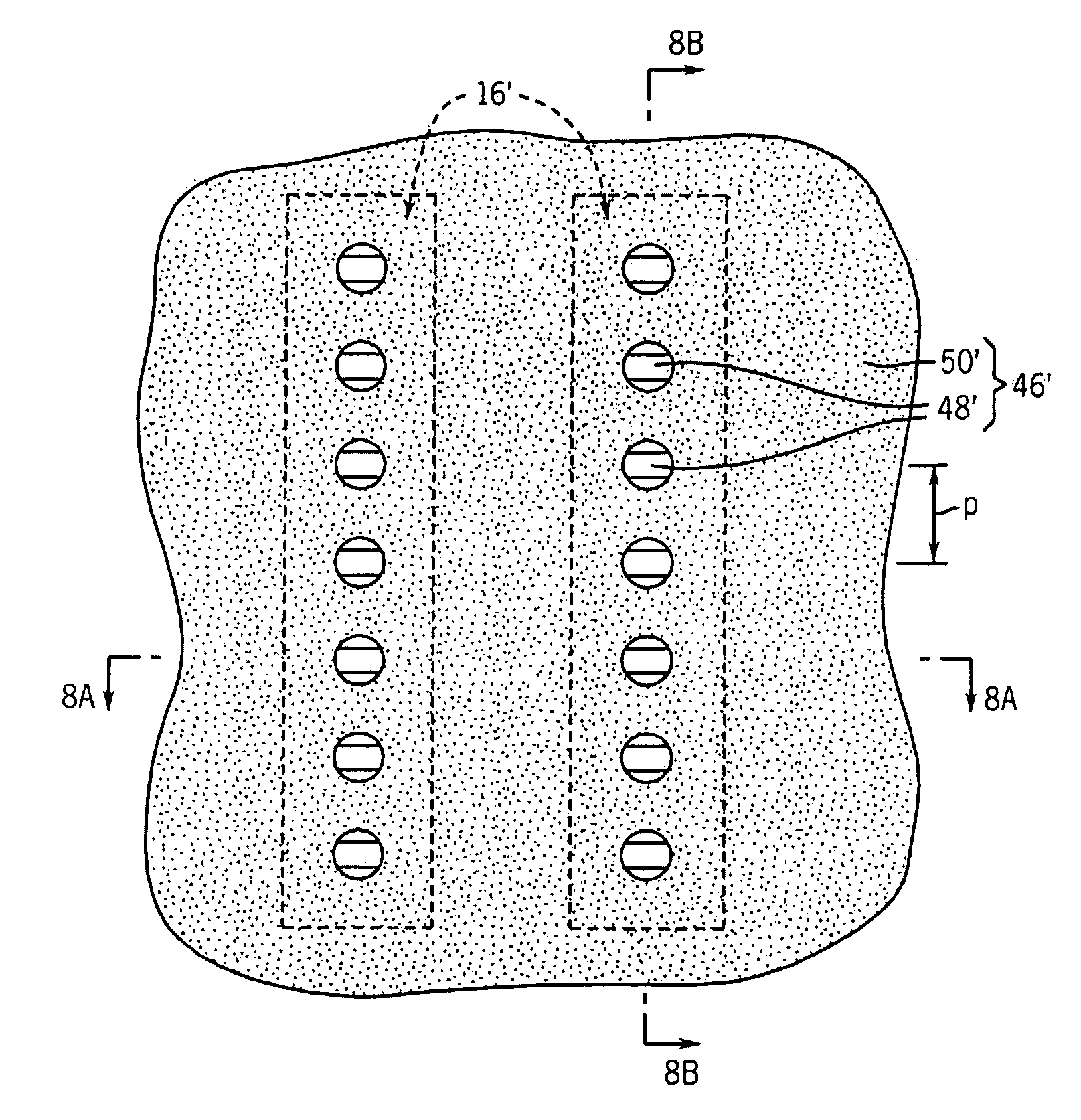 Multi-Layer Method for Formation of Registered Arrays of Cylindrical Pores in Polymer Films