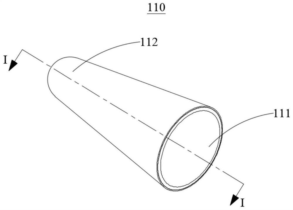 Pen cap, writing assembly and electronic equipment