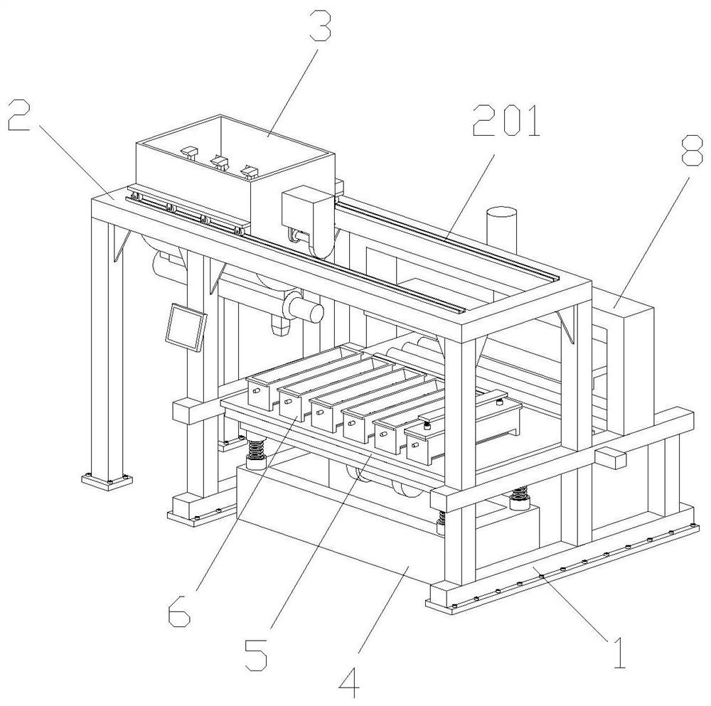 A prefabricated sleeper and its production equipment and method