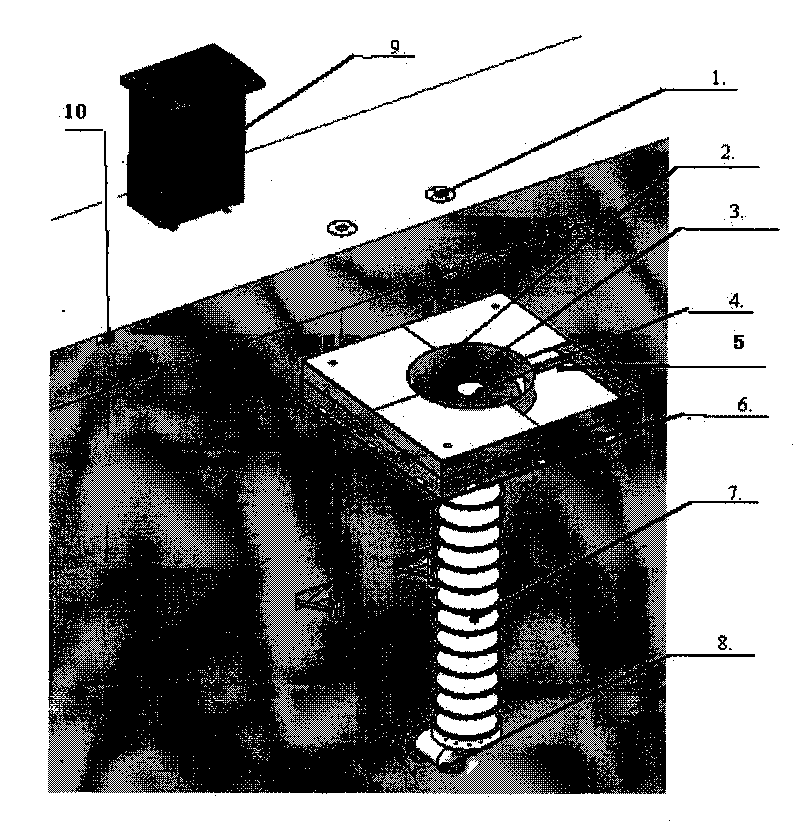 Low-powered pontoon type decanting method and device