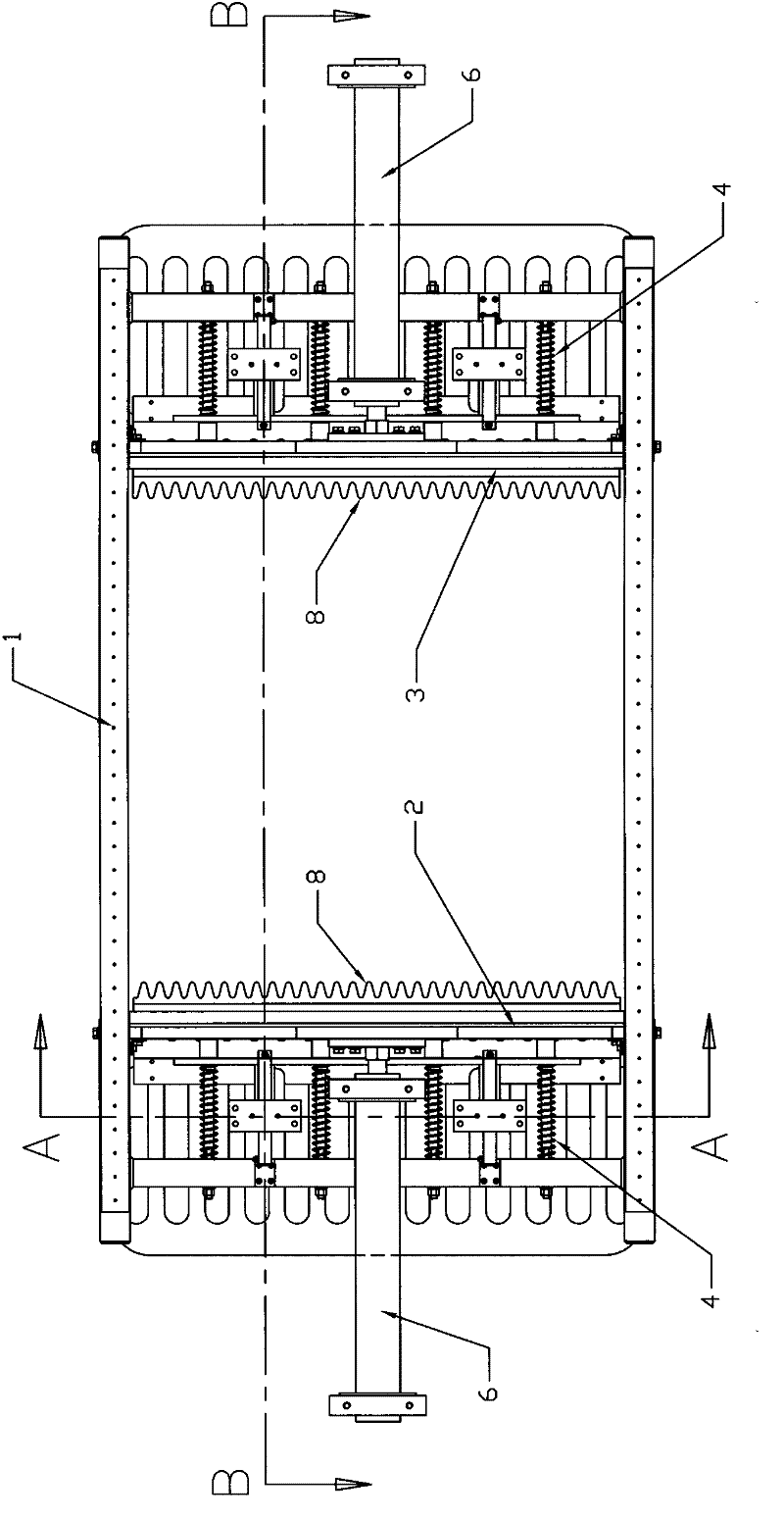 Planar clipping machine of reinforcing steel bar