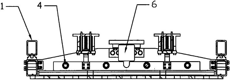 Planar clipping machine of reinforcing steel bar