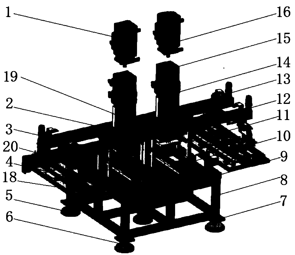 Riveting process for assembled cover plate of automobile power battery