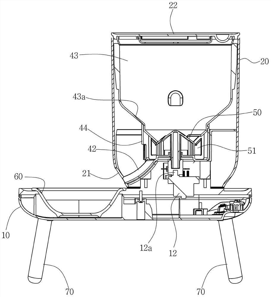 Automatic feed feeder for companion animals