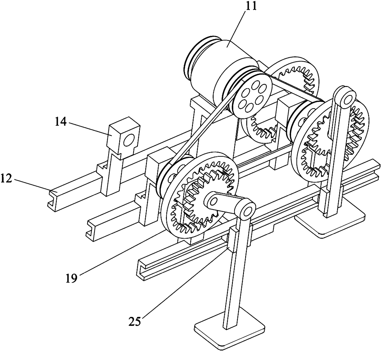 Environment-friendly dust collection operation equipment for building