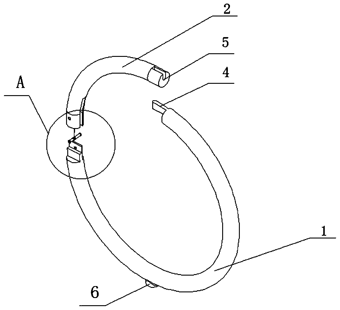 Connection buckle and anti-lost chain with same