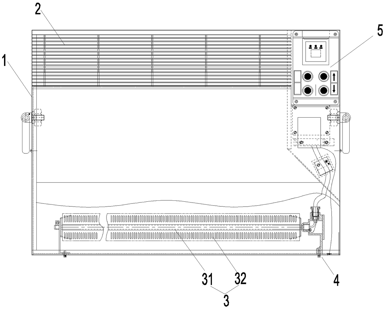 An explosion-proof electric heater