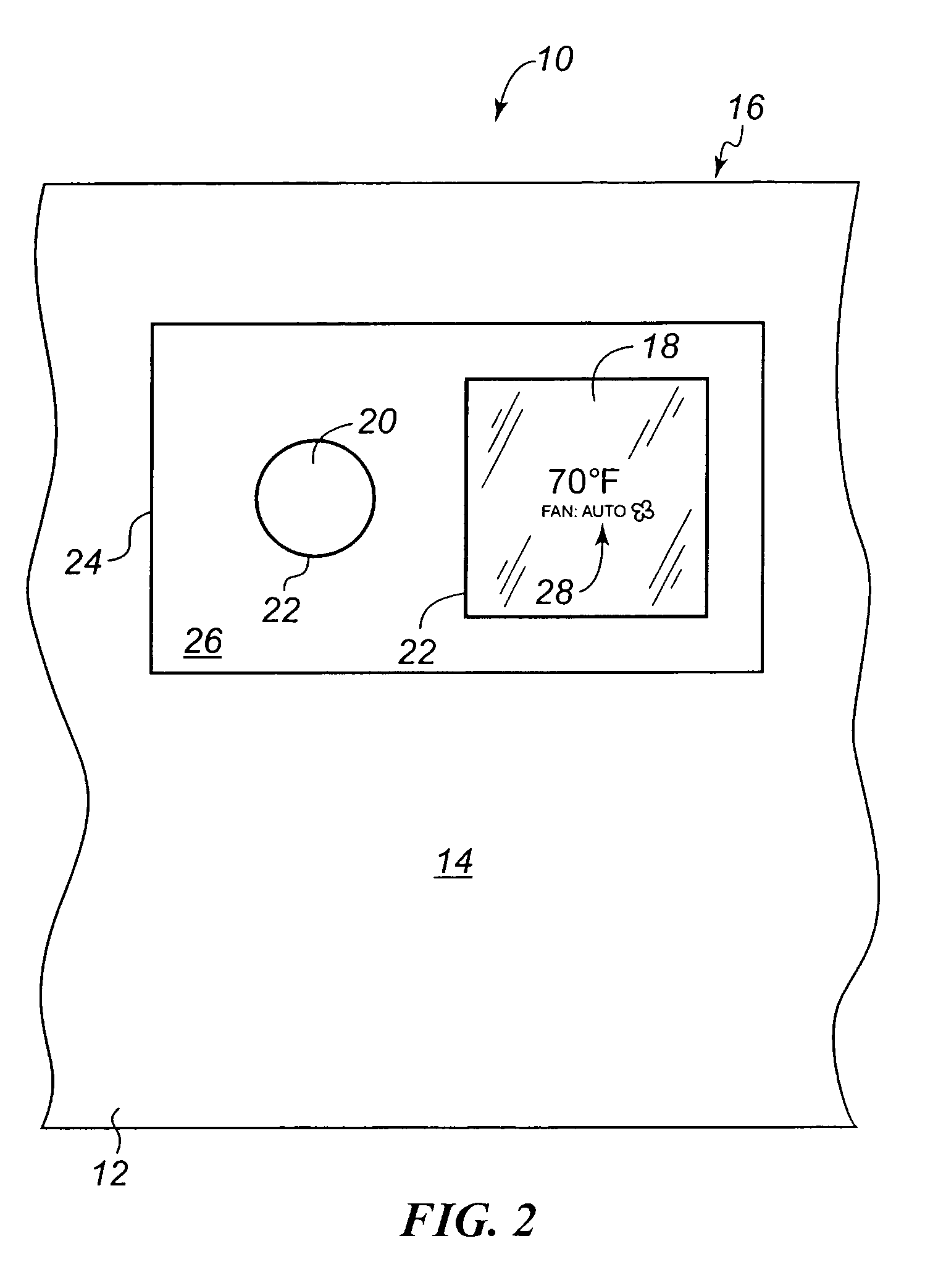 Rotatable thermostat