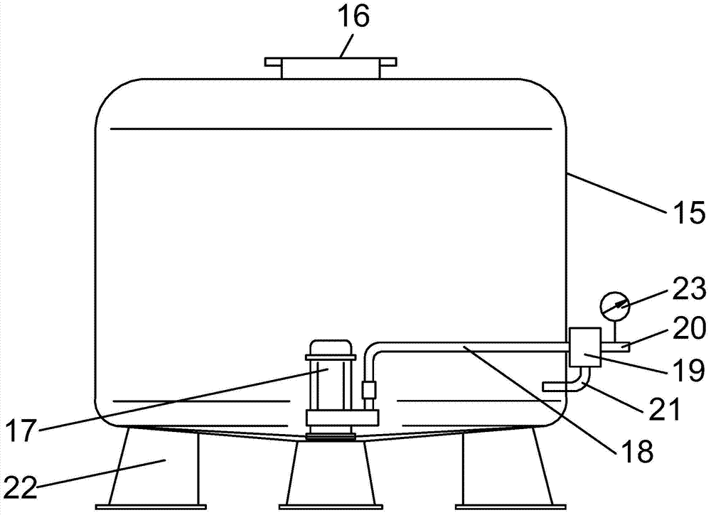 A method and system for applying biogas slurry to large-scale drip irrigation