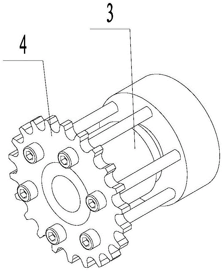 Wheel harvester supporting straw baler