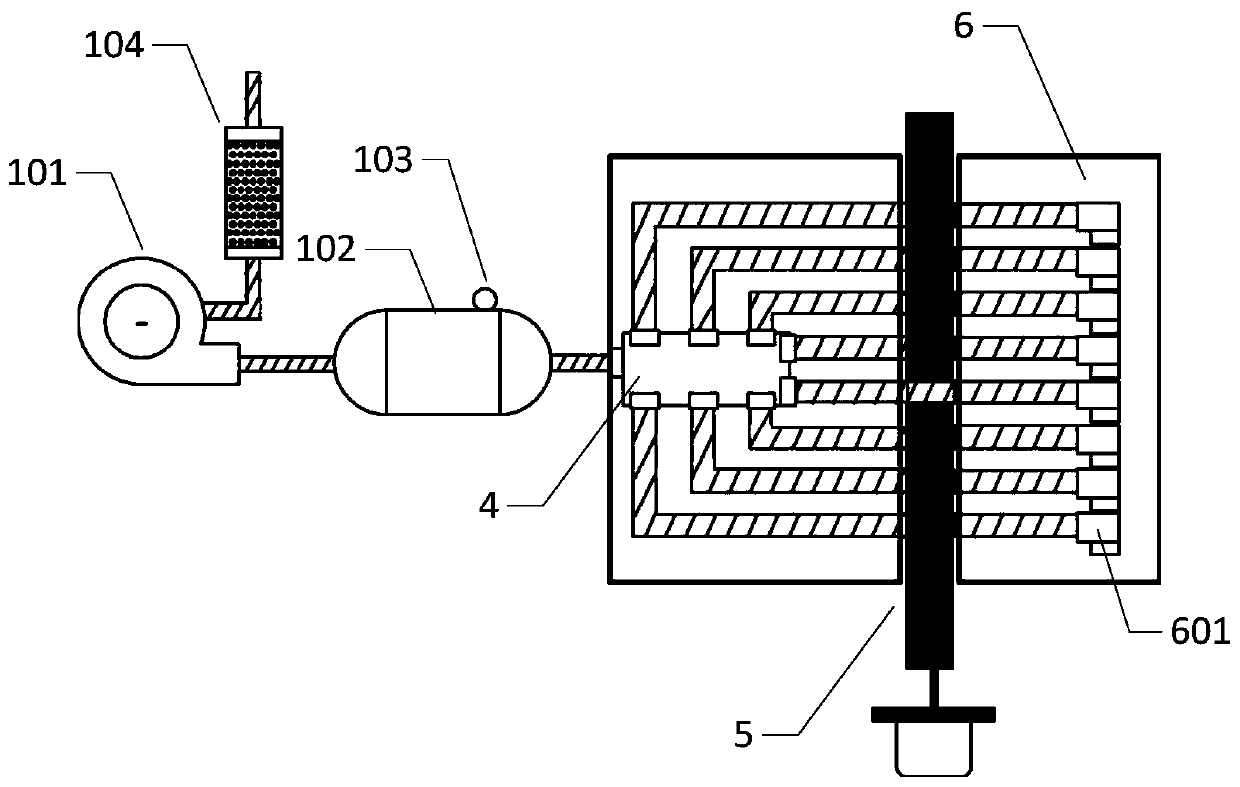 Multi-module emulsion droplet generation control device