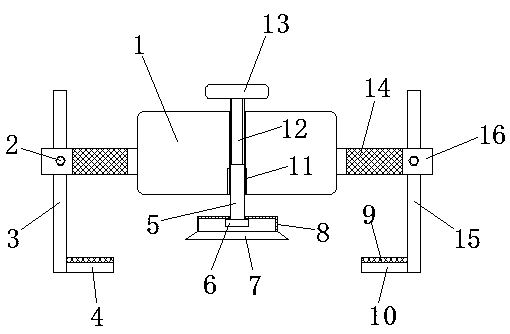 Adsorbing transferring device for glass processing