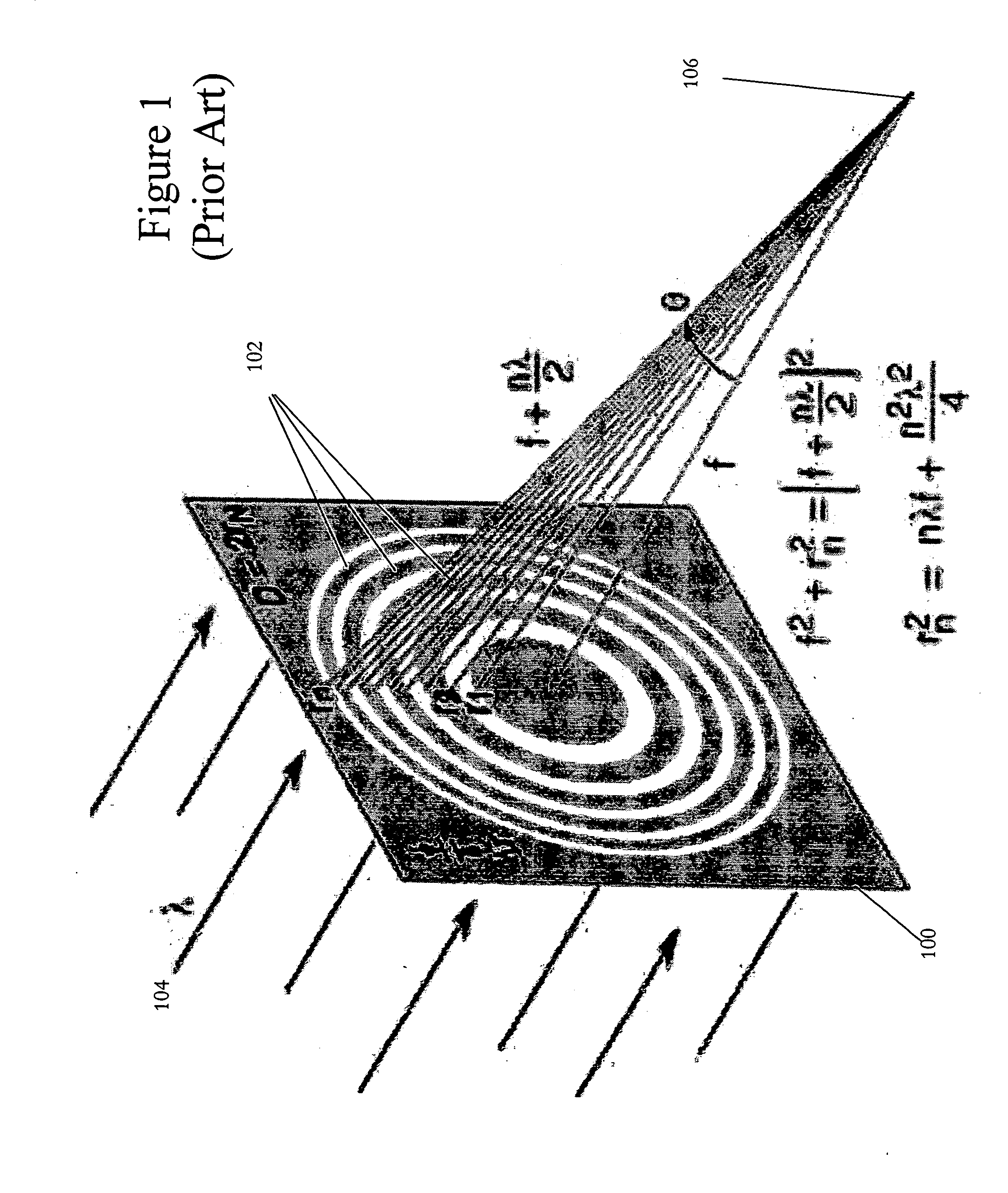 Fresnel zone plate based on elastic materials