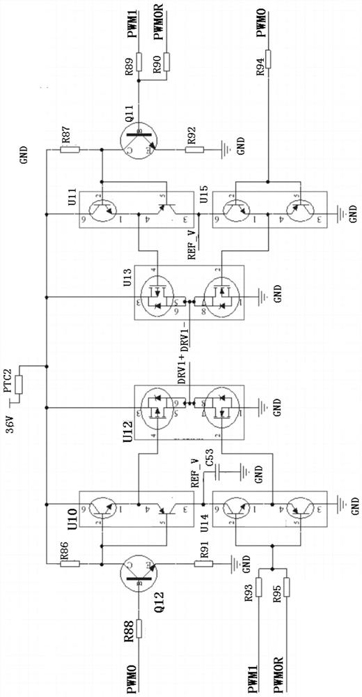 An independent sound wave algorithm control circuit