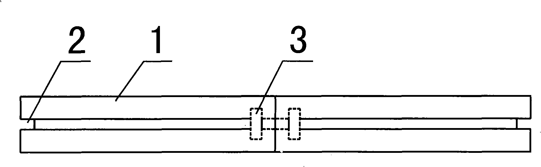 Doweling type wooden floor and method of processing the same