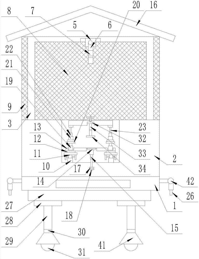 Yarn transportation supporting and protecting method