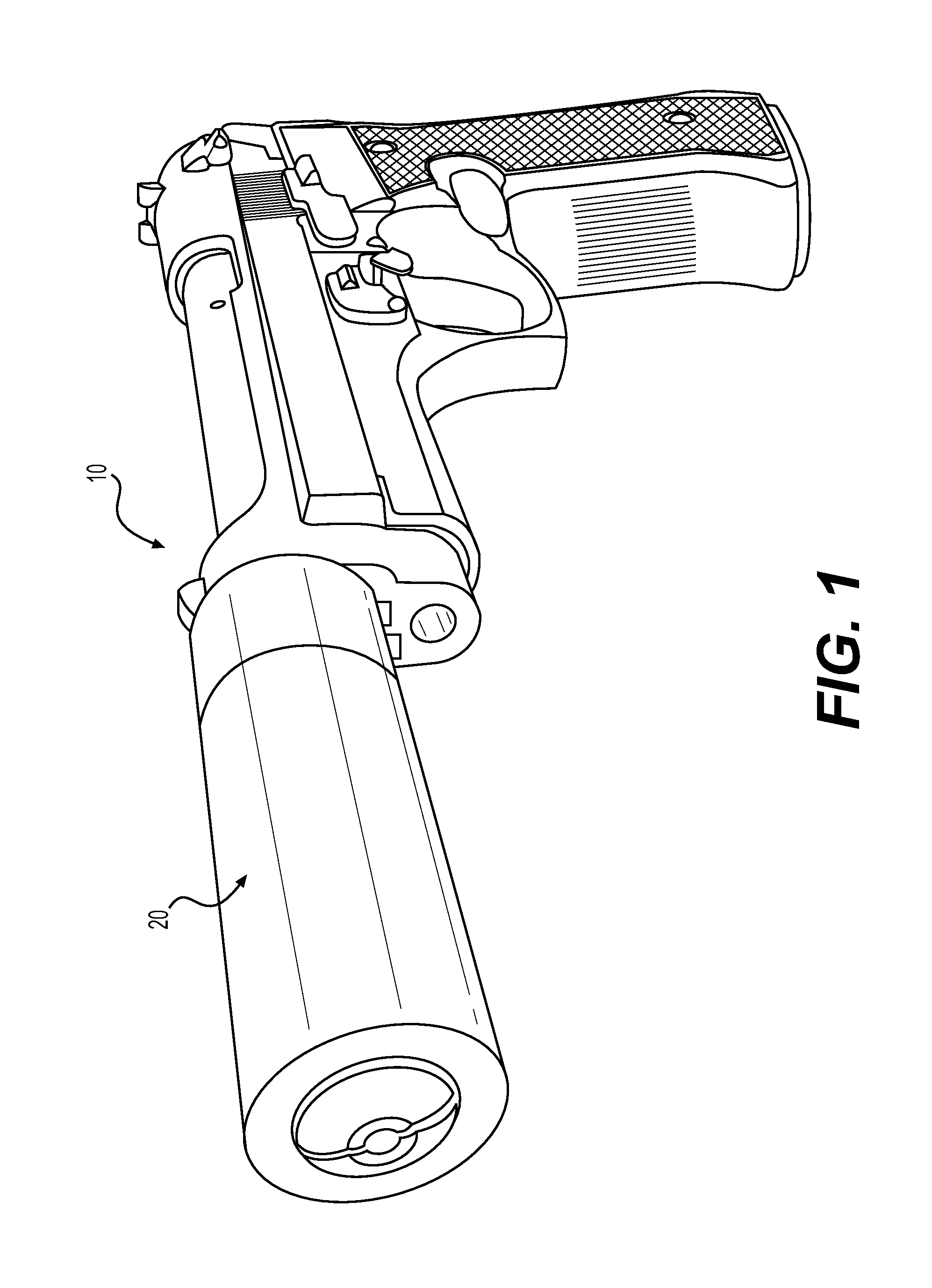 Blank Firing Laser Adapter