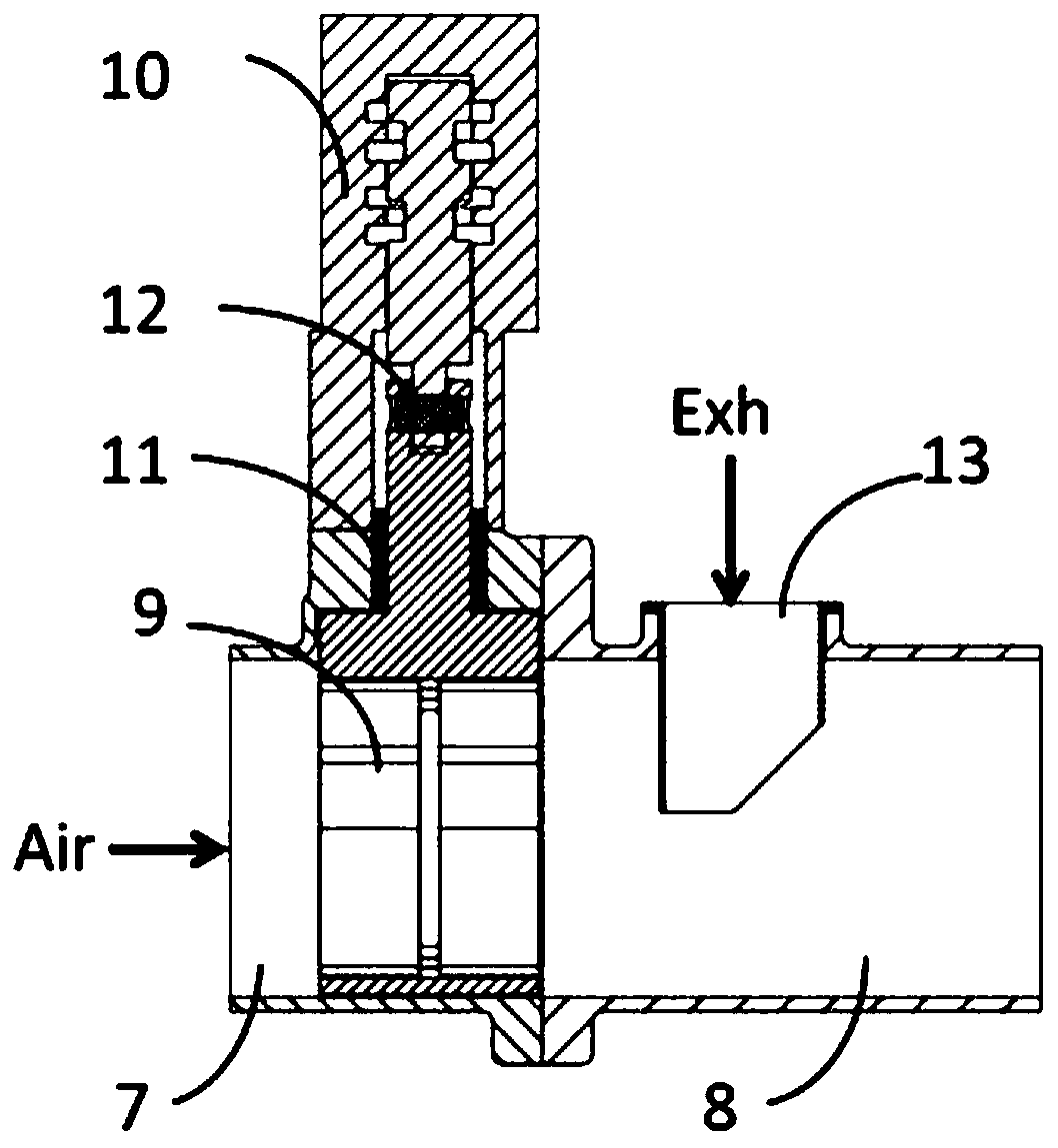 Efficient EGR introducing and mixing system