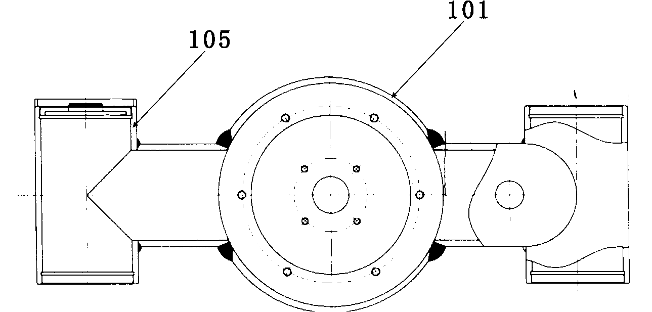 Self-operated rotary jet stirring and blending device