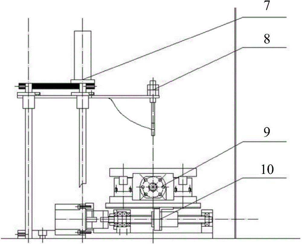 Working platform using lighting curing device