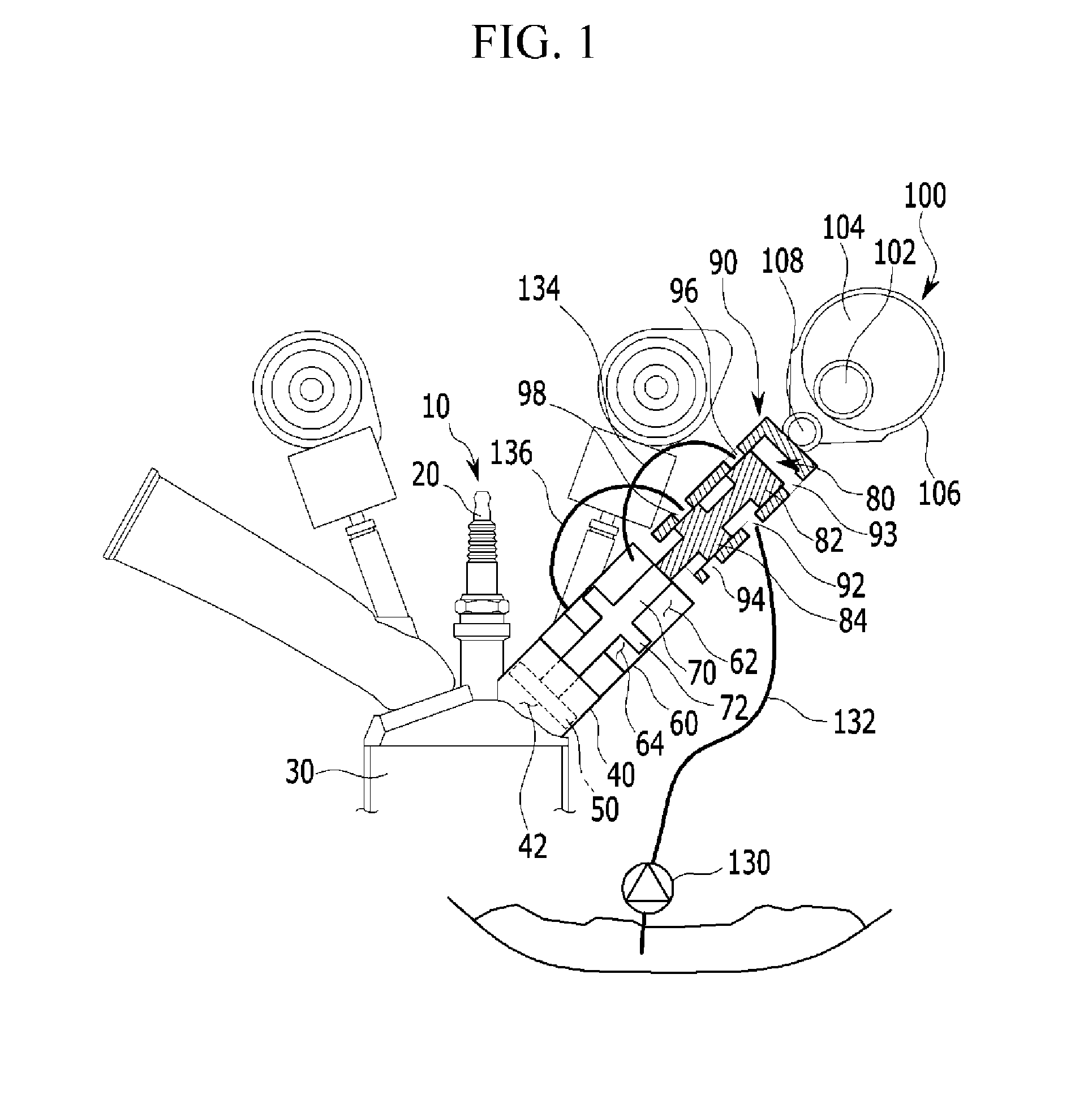 Variable compression ratio engine