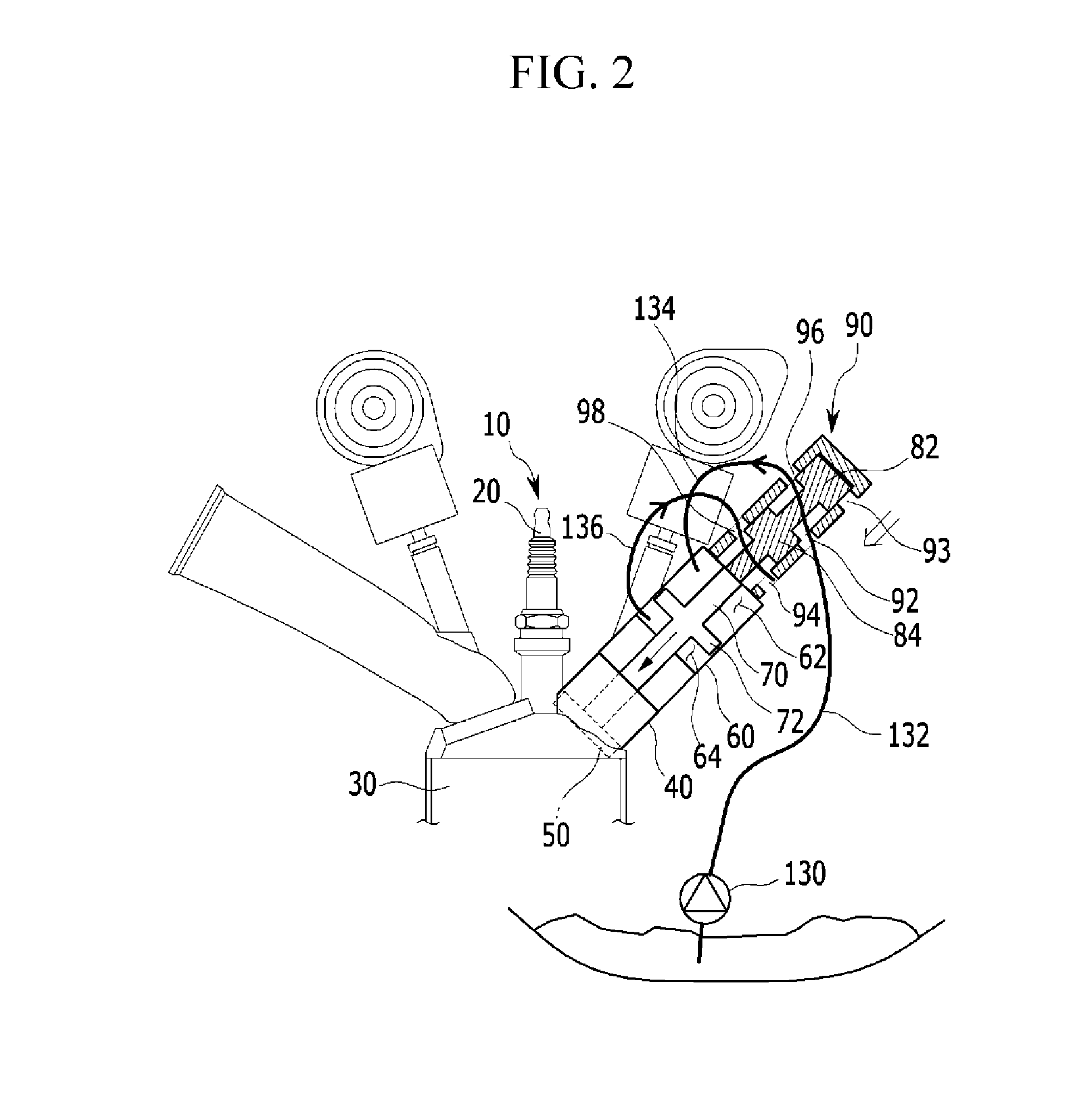 Variable compression ratio engine