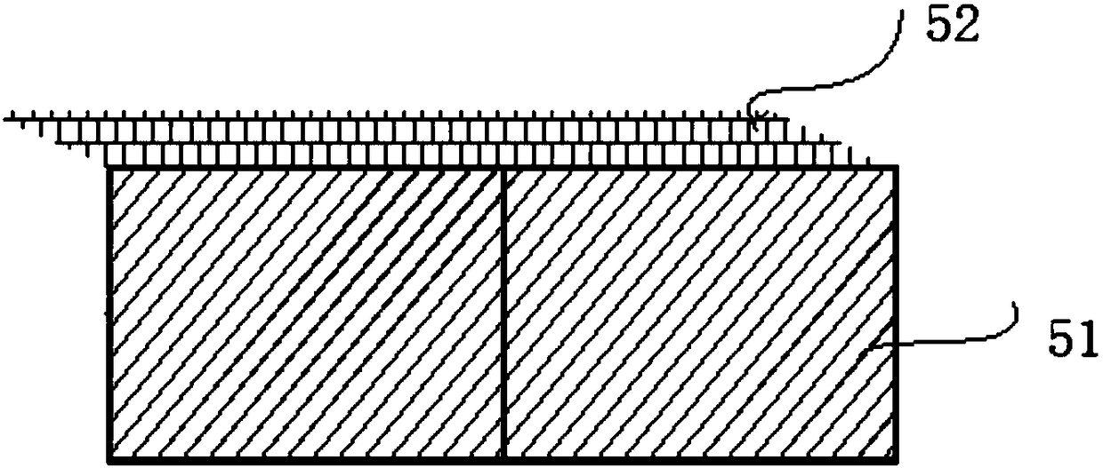 Sponge city water permeable laid road surface suitable for fabricated roadbed