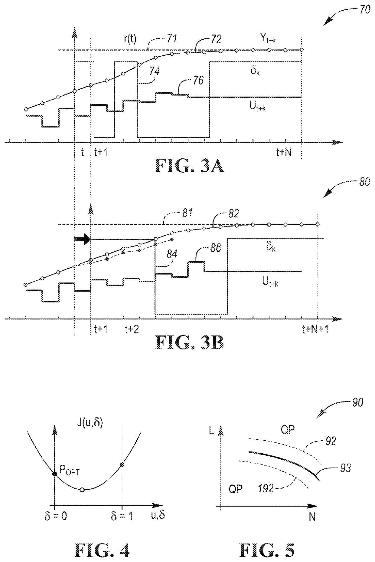 Predictive torque management for powertrain having continuous actuators and multiple discrete modes