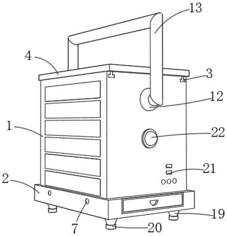 Computer shell convenient to assemble