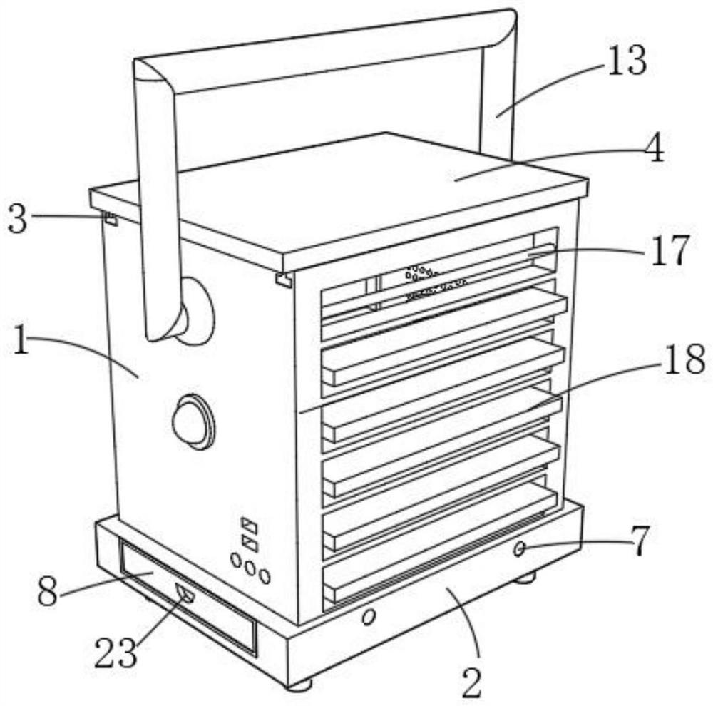 Computer shell convenient to assemble