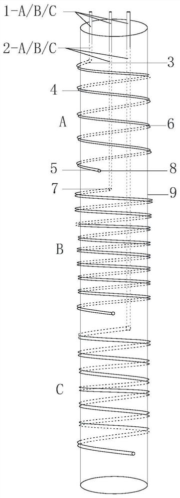 A segmented control type liquid nitrogen freezer and its working method