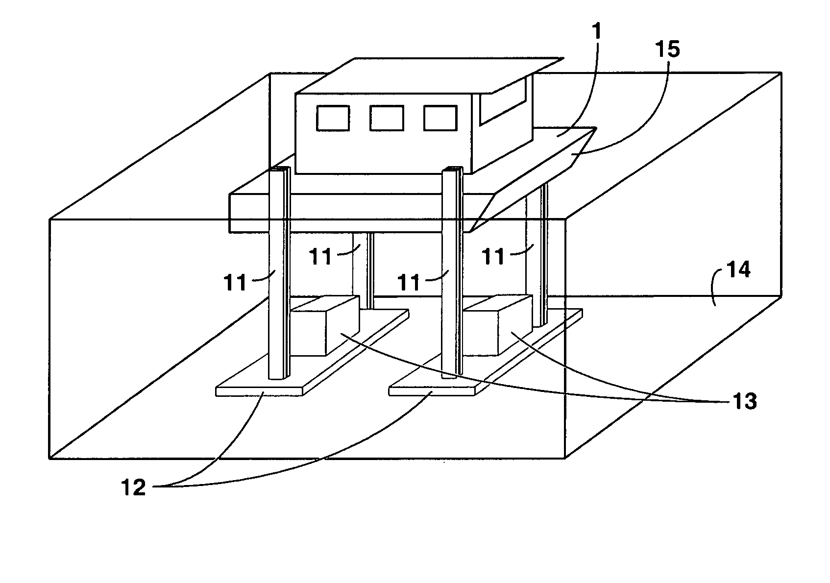 Bottom referenced vibratory sources for shallow water acquisition