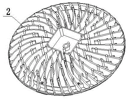 Heat dissipating device of LED lamp