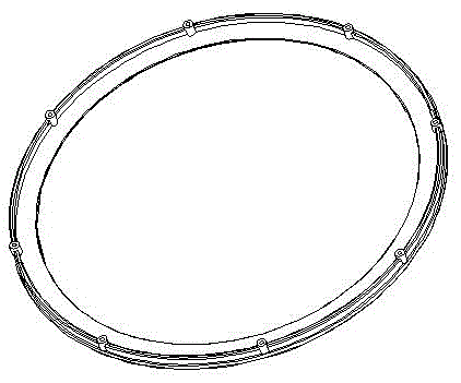 Heat dissipating device of LED lamp