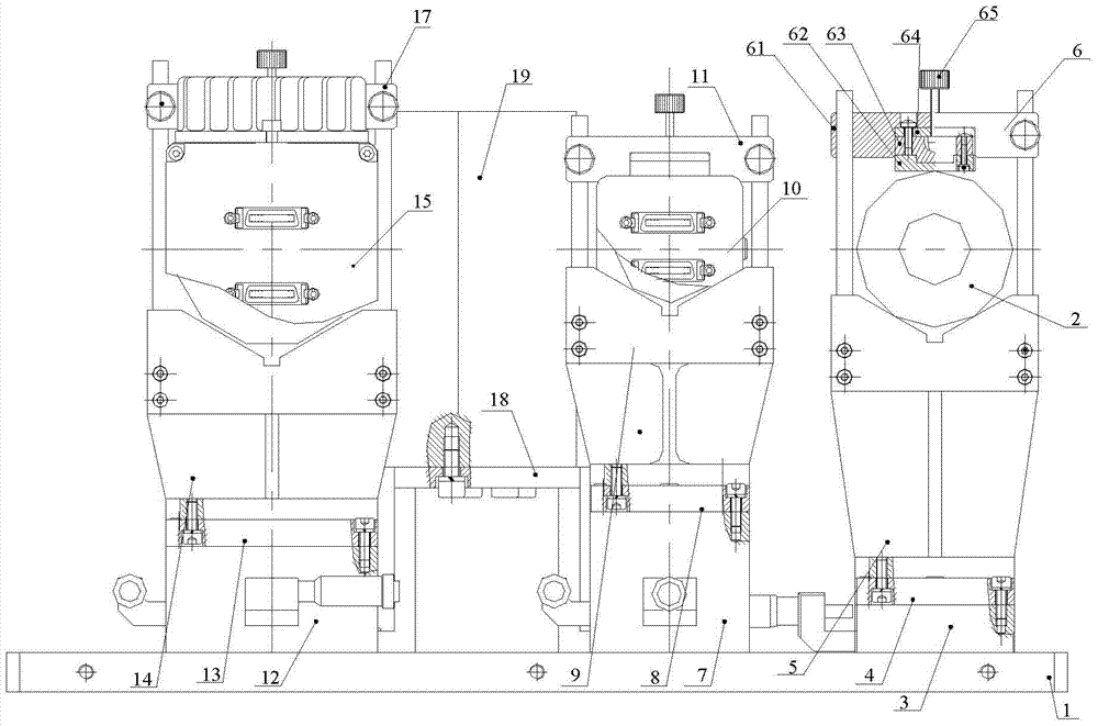 Fine-tunable microscopic inspection device for repairing micro-defects of large-aperture curved optical components