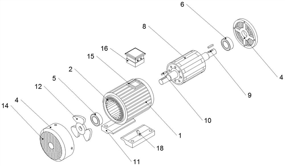 Integrated motor