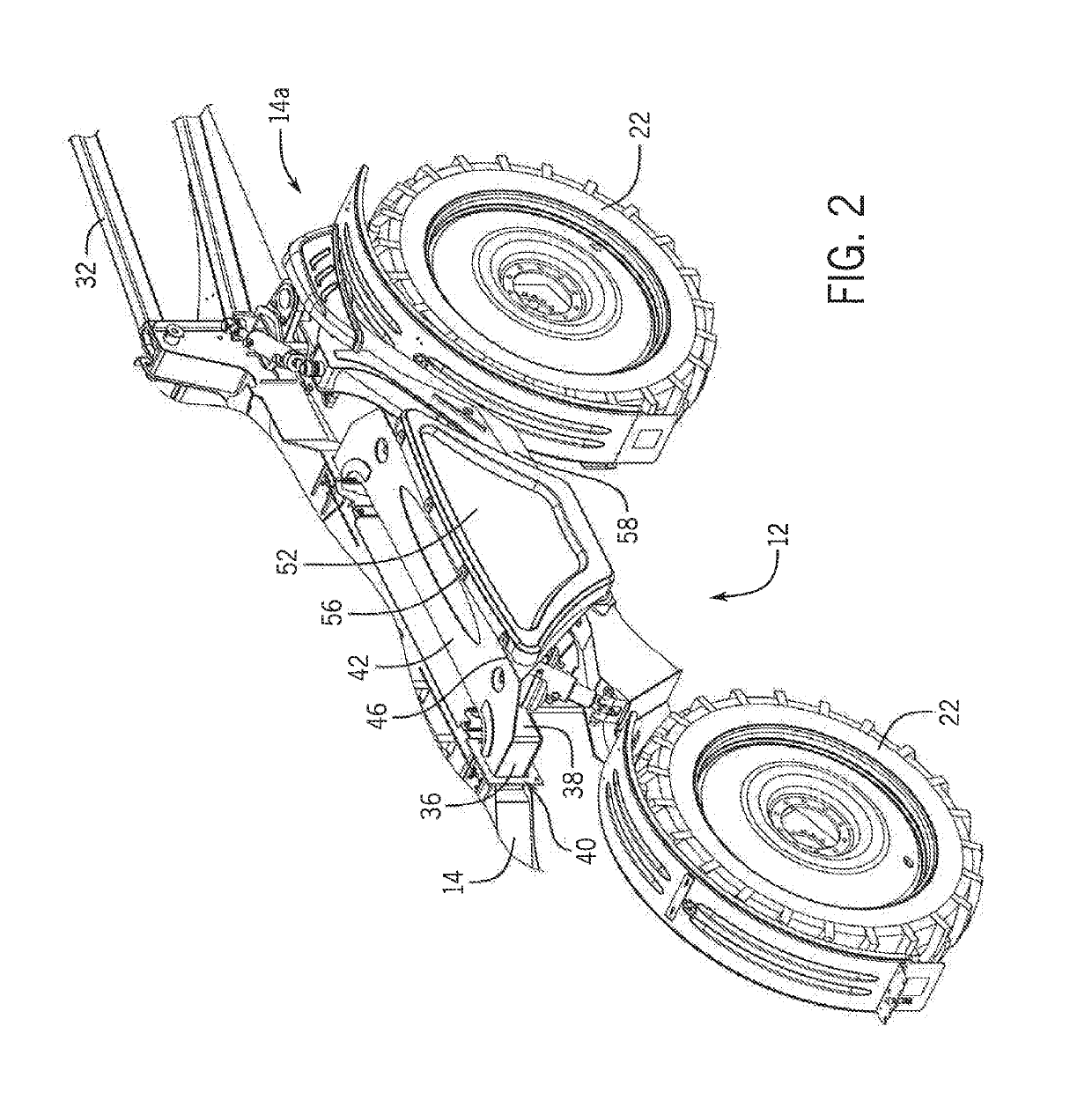 Swingarms And Wheel Support Legs With Weldments Incorporating Castings At Joints