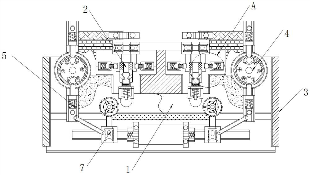 Intelligent sweeping machine auxiliary mechanism capable of automatically taking out garbage seat