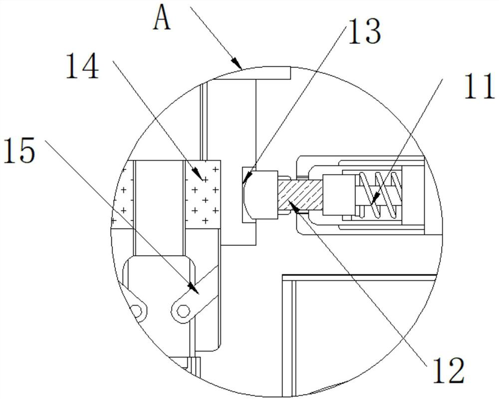 Intelligent sweeping machine auxiliary mechanism capable of automatically taking out garbage seat