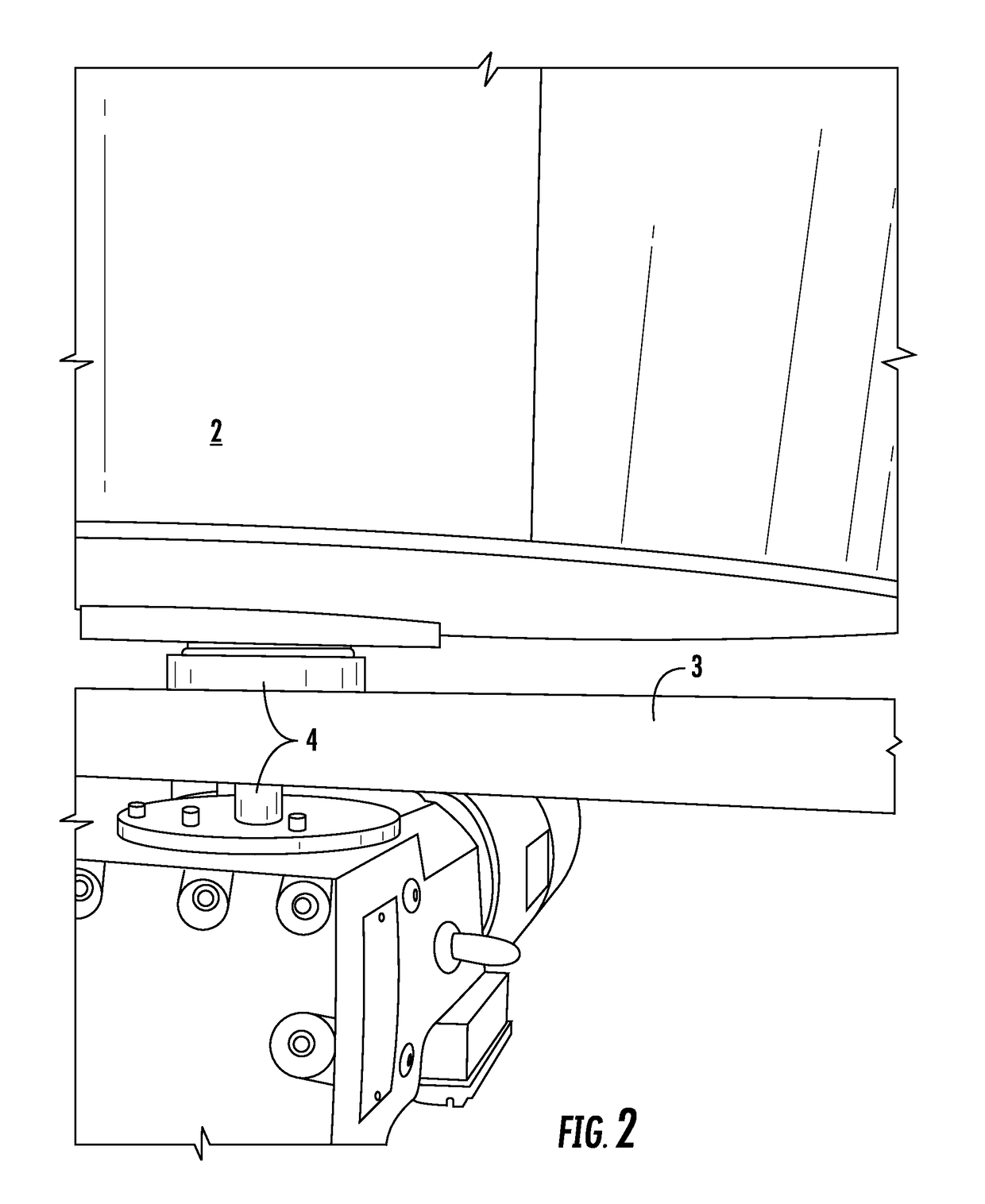 Large capacity upright tilting wet stone grinder