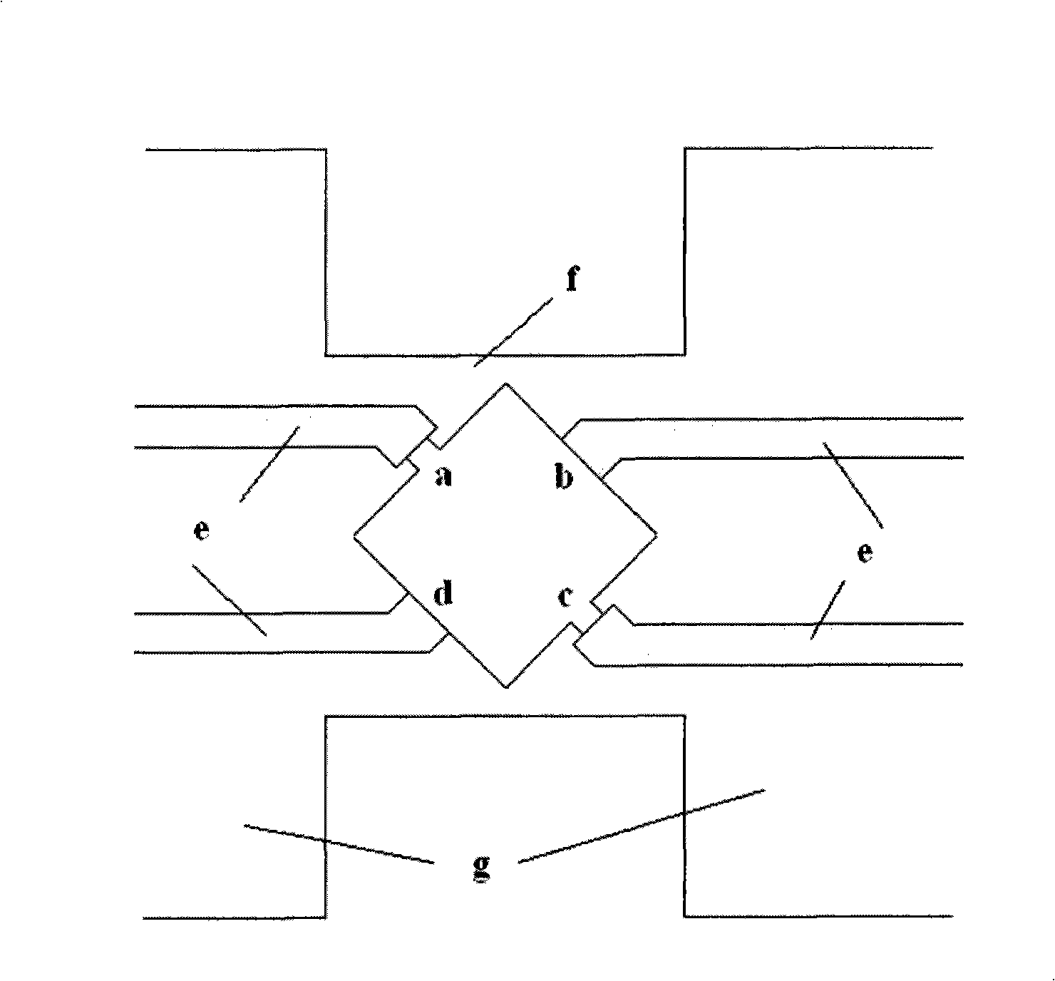 Silicon pressure transducer chip and method based on silicon-silicon linking and silicon-on-insulating layer