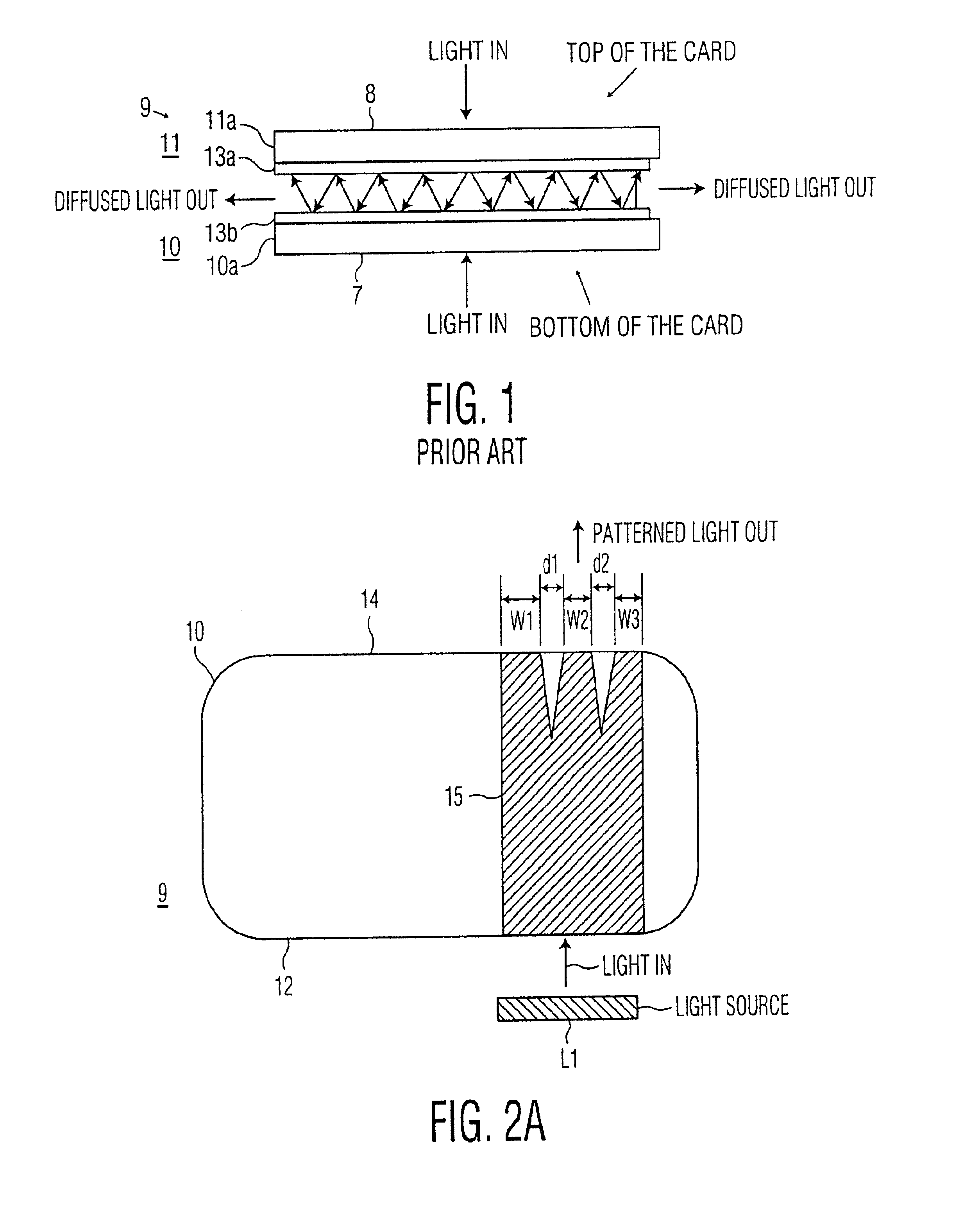 Method and apparatus for patterning cards, instruments and documents