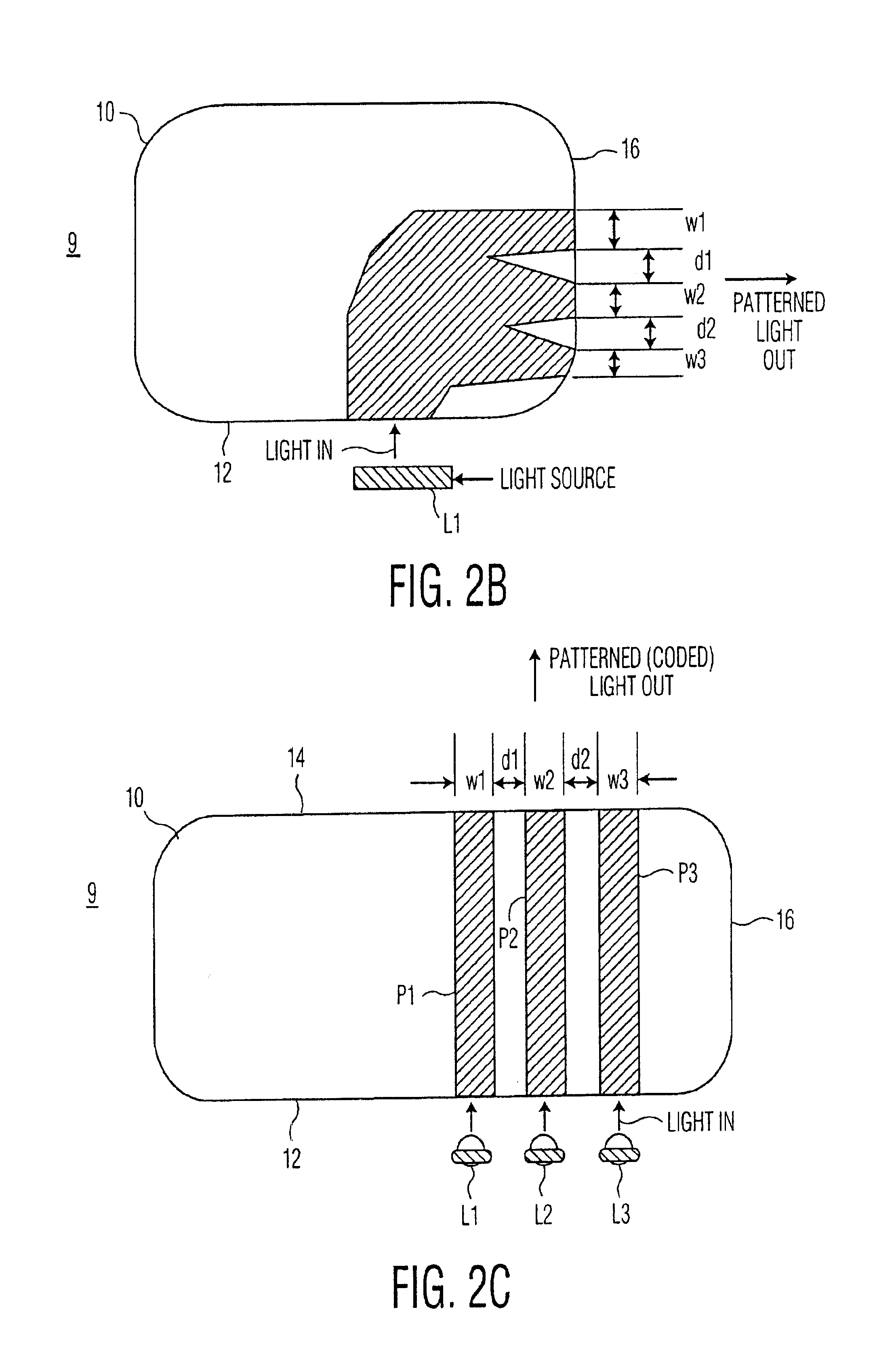 Method and apparatus for patterning cards, instruments and documents