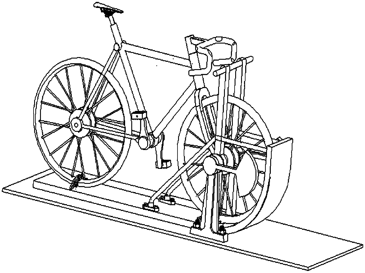 Vertical bicycle parking device