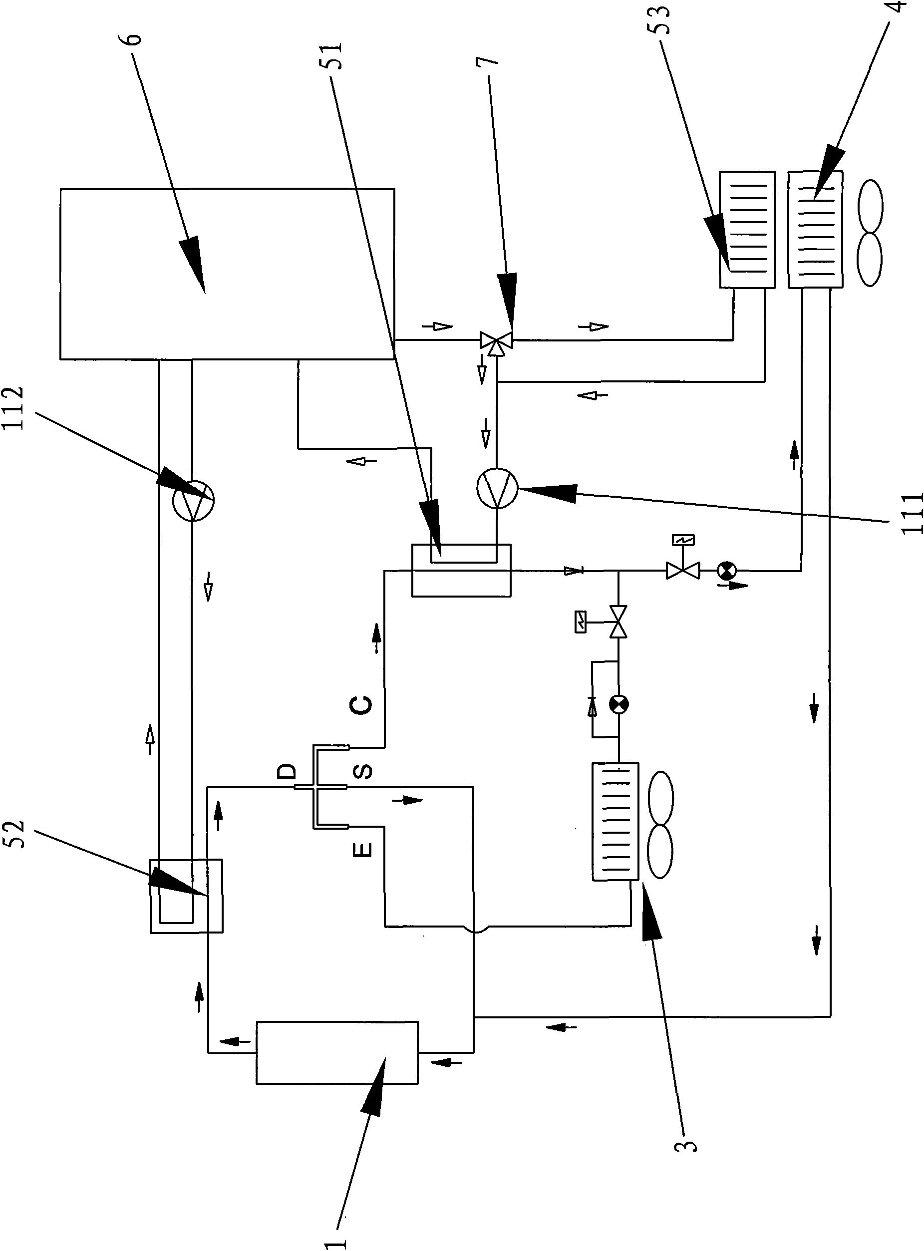 Heat pump air-conditioning water heater