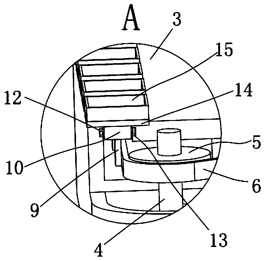 Three-bending rail