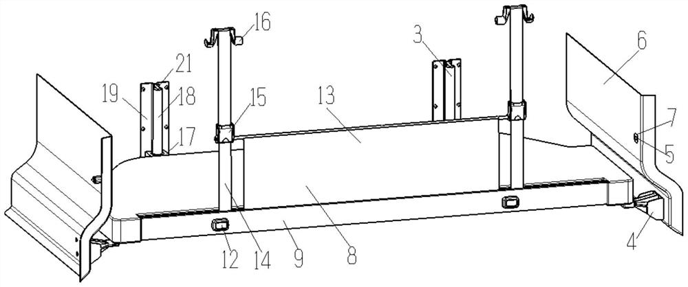 Sleeping berth capable of achieving lifting