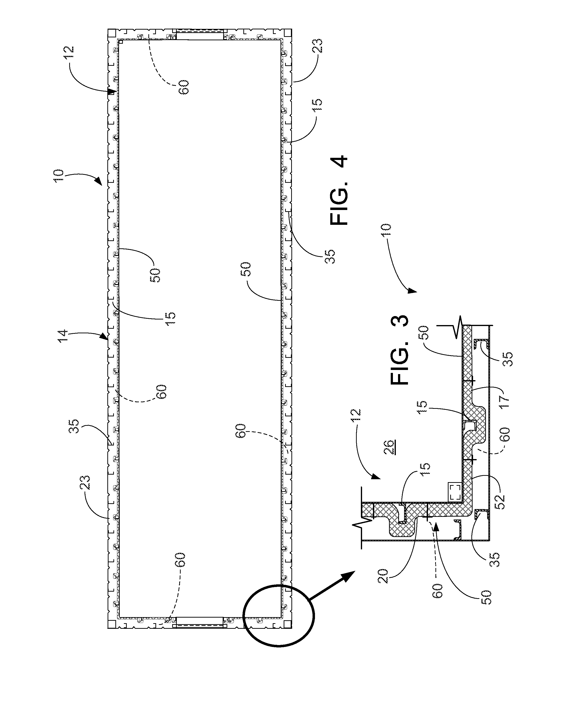 Aluminum accommodations module and method of constructing same